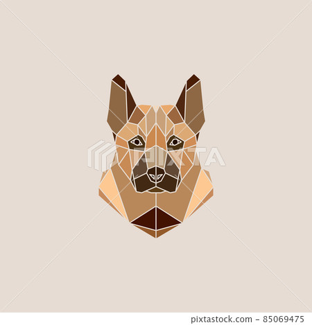 German Shepherd dog portrait  85069475