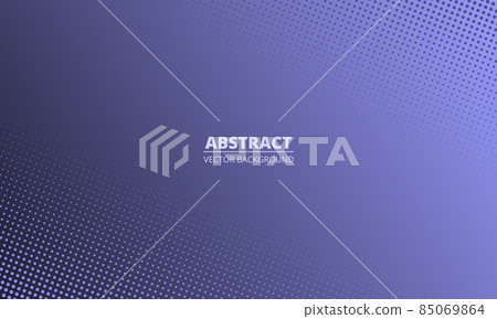 Abstract halftone gradient very peri background. Cartoon style purple violet banner with halftone. 85069864