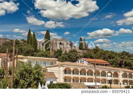 Kassiopi Castle, Corfu island, Greece. Kassiopi Castle, Corfu island, Greece. 85070411