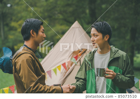 handclasp, camp, camping 85073510