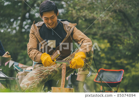 camp, camping, male 85074894
