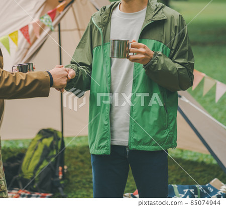 handclasp, camp, camping 85074944