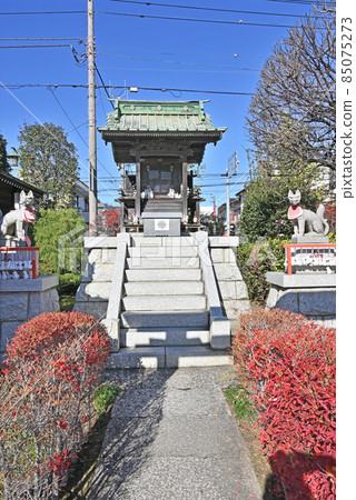 Kawagoe Walk: Naritasan Kawagoe Betsuin Main Gyoin Inari 85075273