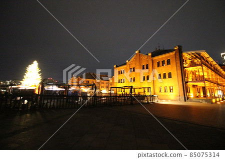 Christmas Market in Yokohama Red Brick Warehouse Christmas Market in Yokohama Red Brick Warehouse 85075314