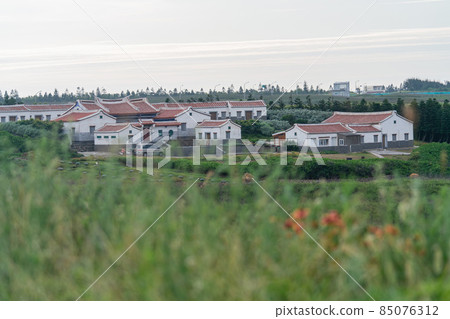 Traditional Chinese building at Penghu 85076312
