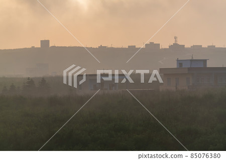 Sunset beautiful landscape at Penghu island 85076380