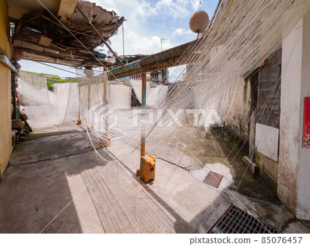 Close up shot of traditional Vermicelli drying outside 85076457