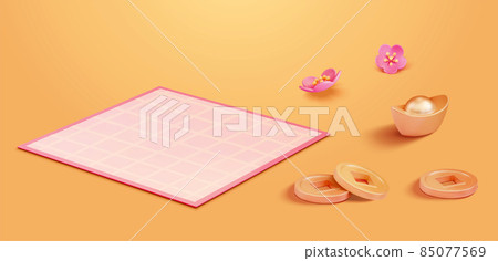3D Asia spring elements 85077569