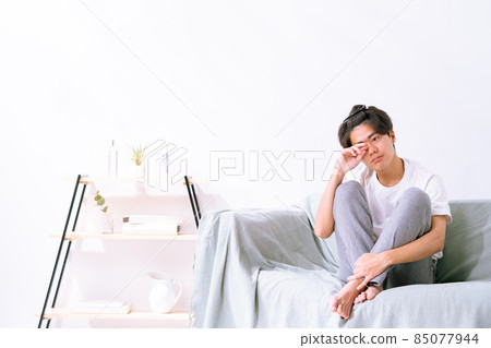 Wake up yawning fatigue Wake up yawning fatigue 85077944