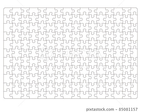 白色拼圖176塊拼圖 85081157
