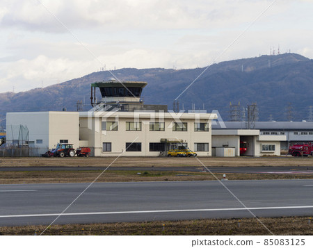Scenery of Yao Airport and Mt. Ikoma Scenery of Yao Airport and Mt. Ikoma 85083125