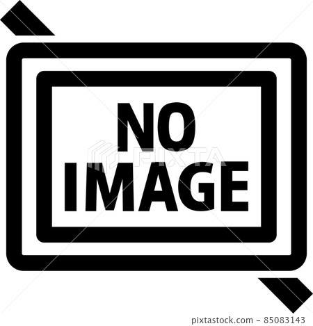 NO IMAGE text and photo icon - Stock Illustration [85083143] - PIXTA