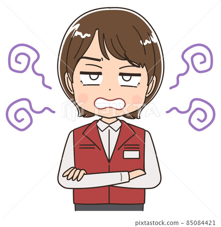 Female electrician / game center clerk Female electrician / game center clerk 85084421