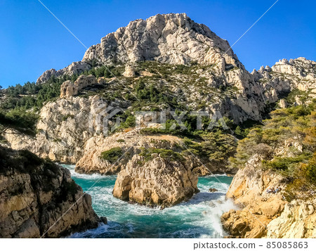 Calanques, creeks of marseille 85085863