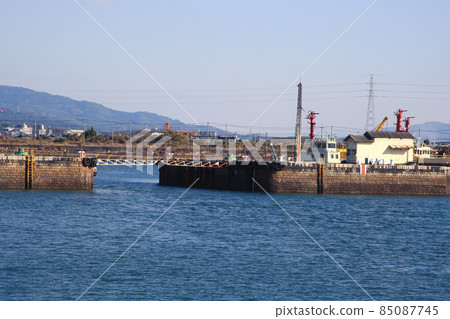 大牟田市三池港(近代遺產/物流基地/三池島原線高速渡輪出發/到達站) 大牟田市三池港(近代遺產/物流基地/三池島原線高速渡輪出發/到達站) 85087745