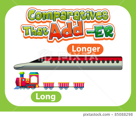 Comparative adjectives for word long 85088298