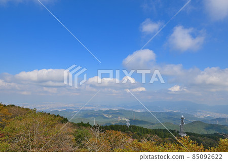 Climbing Kusenbuyama "View from the mountaintop observatory" Climbing Kusenbuyama "View from the mountaintop observatory" 85092622