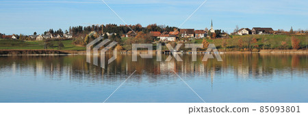 Autumn scene in Zurich Canton. 85093801