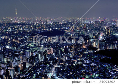 Night view from Sunshine 60 Observatory 85093802