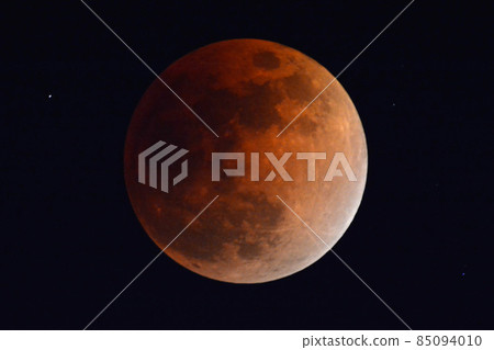 Total lunar eclipse (January 31, 2018: Tokyo) 85094010