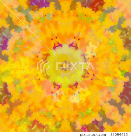 Fiery flower pattern 85094415