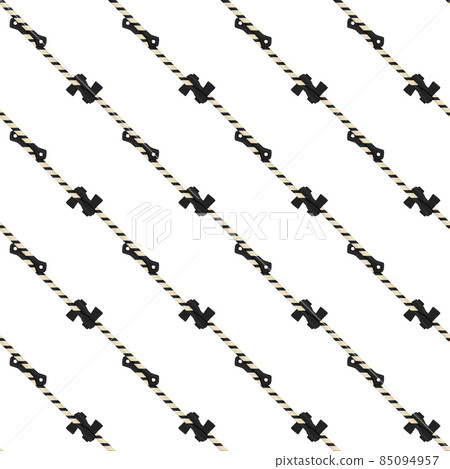 Illustration on theme pattern steel axes with wooden handle 85094957