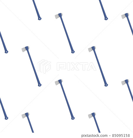 Illustration on theme pattern steel axes with wooden handle Illustration on theme pattern steel axes with wooden handle 85095158