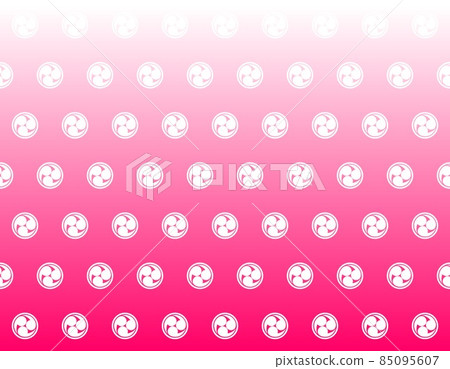 Left three-way pattern Japanese-style gradation background material 85095607