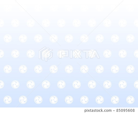 Left three-way pattern Japanese-style gradation background material 85095608