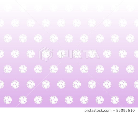 Left three-way pattern Japanese-style gradation background material 85095610