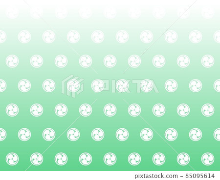 Left three-way pattern Japanese-style gradation background material 85095614