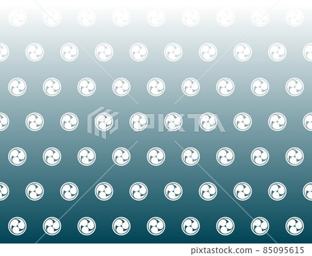 Left three-way pattern Japanese-style gradation background material 85095615