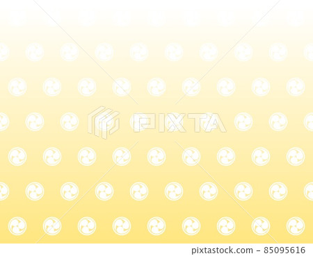 Left three-way pattern Japanese-style gradation background material 85095616