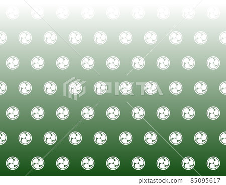 Left three-way pattern Japanese-style gradation background material 85095617