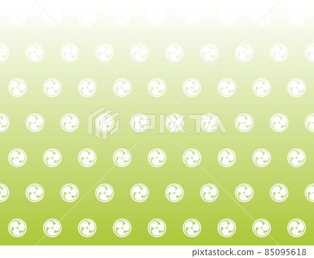 Left three-way pattern Japanese-style gradation background material 85095618