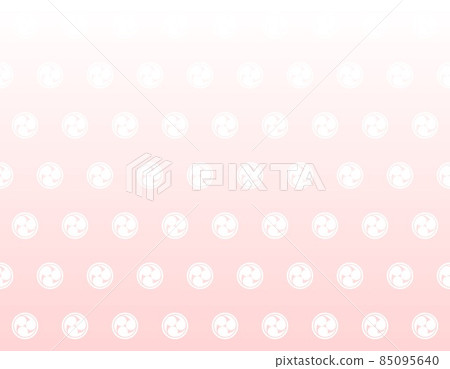 Left three-way pattern Japanese-style gradation background material 85095640