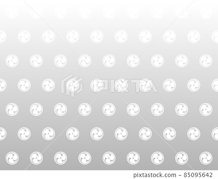 Left three-way pattern Japanese-style gradation background material 85095642