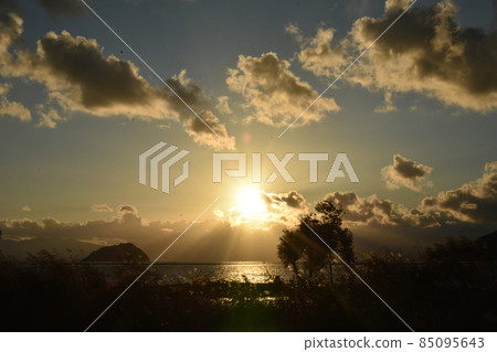 Lake Biwa Sunset Lake Biwa Sunset 85095643
