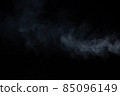 Smoke background. fog on black background 85096149