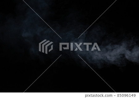 Smoke background. fog on black background Smoke background. fog on black background 85096149