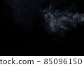 Smoke background. fog on black background 85096150