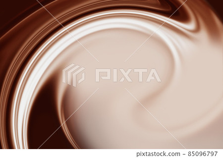 Valentine milk chocolate cafe mocha latte background texture Valentine milk chocolate cafe mocha latte background texture 85096797