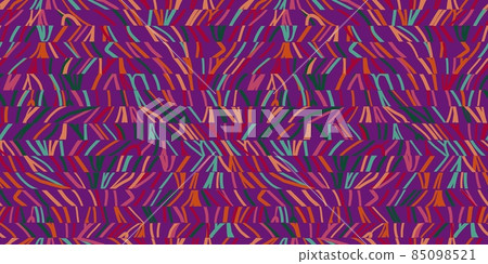 Irregular linear seamless pattern. Decorative curved lines wallpaper. Modern organic shapes background. Irregular linear seamless pattern. Decorative curved lines wallpaper. Modern organic shapes background. 85098521