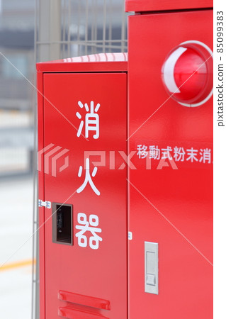 Fire extinguisher and mobile powder fire extinguishing equipment 85099383