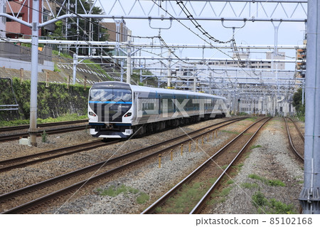 Odoriko of Izu running in Shinkoyasu (E257 series) Odoriko of Izu running in Shinkoyasu (E257 series) 85102168