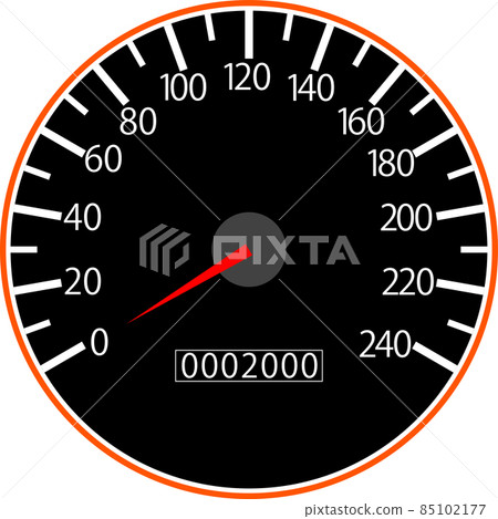 Simple speedometer 85102177
