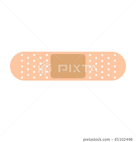 繃帶，繃帶，刮膠帶。受傷、治療、恢復形象。 85102496