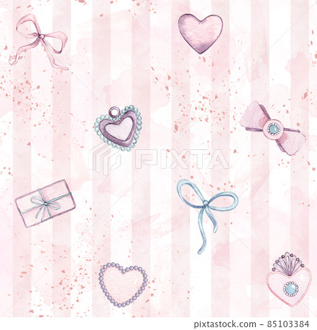 Love texture - seamless pattern with hearts. Romantic decorative background for Valentine's day gift paper, wedding decor or fabric textile. Love texture - seamless pattern with hearts. Romantic decorative background for Valentine's day gift paper, wedding decor or fabric textile. 85103384