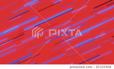 Red and blue flying neon lights abstract background 85103408