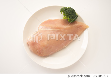 去皮雞胸肉，生雞肉，合理健康的食材 85104997